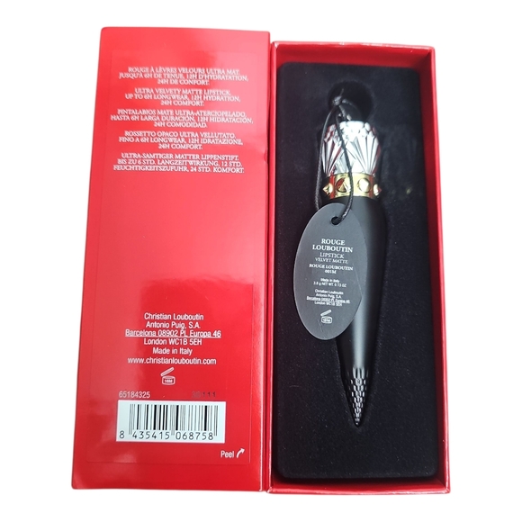 Authentic Christian Louboutin Rouge Louboutin Lipstick Velvet Matte NEW - Picture 9 of 10